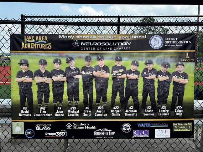 Baseball Team Banner