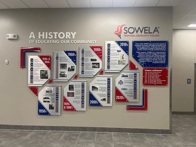 Sowela History Wall